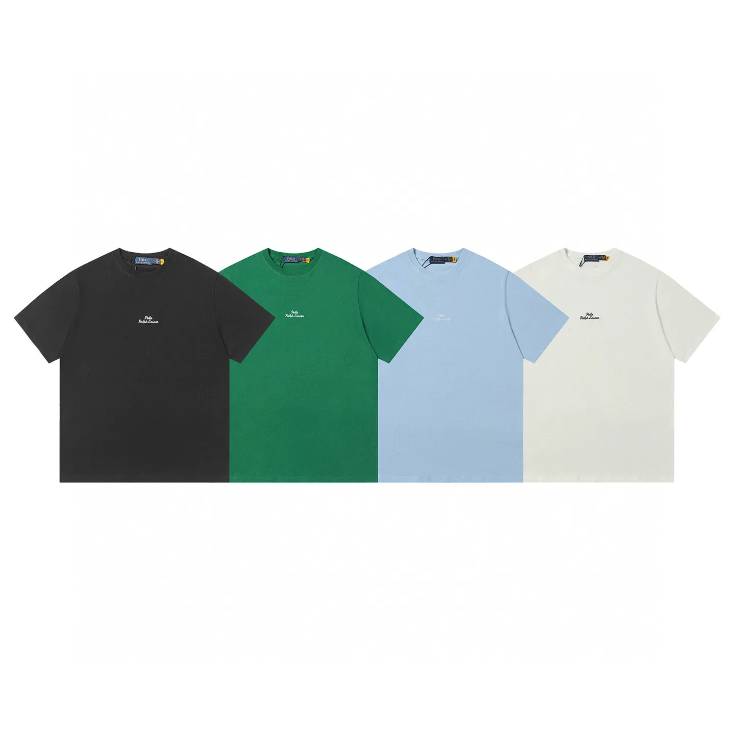 P126 Style number: 506 Ralph Lauren/Ralph Lauren 25ss summer new round-neck T-shirt with English letter embroidery. The main logo on the neck has a QR code mark, which can be scanned for verification. The detailed English letter logo embroidery is all high-density and made with imported Tajima machines, which distinguishes low-quality products on the market. 32 counts, 240g hydrophilic toner, 100% cotton fabric, comfortable and soft, highly breathable, focusing on high-end cost-effectiveness, needless to say good quality. Available in a variety of colors, both boys and girls can try this genderless style, giving them a yuppie tone in no time. Immerse yourself in your leisurely style, and have your own style in retro. Natural, vivid and very French romantic feelings, perfectly integrating youthful atmosphere and trend. Color: black, white, green, sky blue Size: S-xL S Shoulder width 44 Bust 104 Sleeve length 23 Clothing length 72 M Shoulder width 45 Bust 108 Sleeve length 24 Clothing length 74 L Shoulder width 46 Bust 112 Sleeve length 25 Clothing length 76 xL Shoulder width 47 Bust 116 Sleeve length 26 Clothing length 78